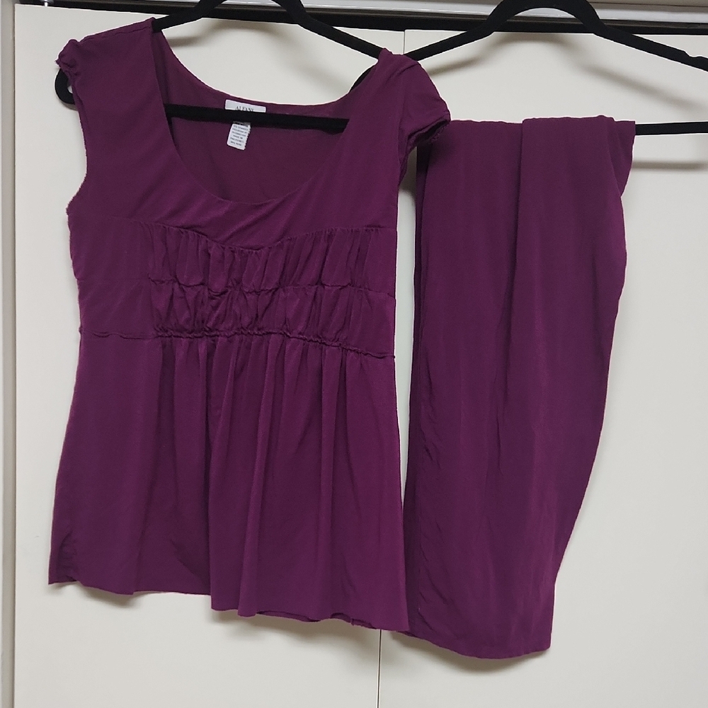 Alfani maroon Pajamas